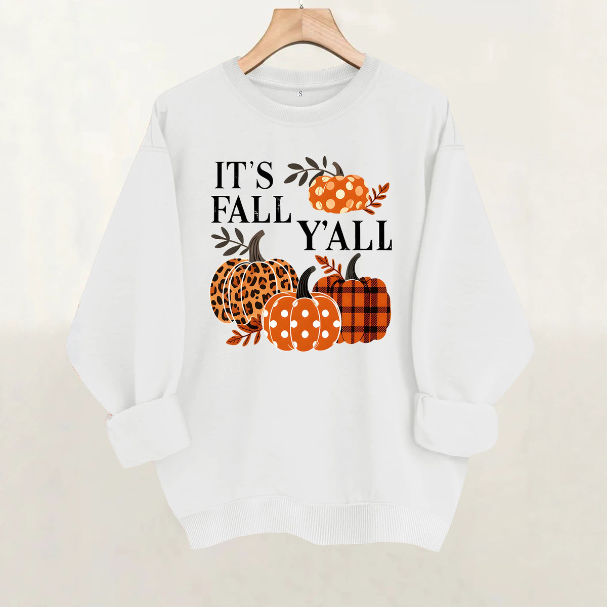 Fun Pumpkin Velvet Hoodie