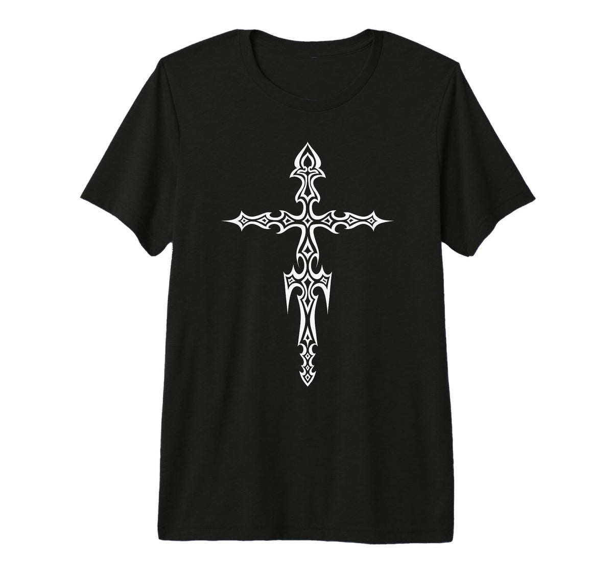 Gothic Alt Cross Mall Y2K Trad Goth T-Shirt - Streetwear Style for Adults