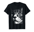 Trippy Cat Pastel Goth Gothic Grunge T-Shirt - Aesthetic Graphic Men Women