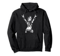 Hand Horns Punk Rock 90S Grunge Hoodie - Aesthetic Graphic for Adults