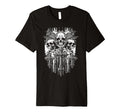 Skull Cross Wings Goth Alt Grunge Gothic T-Shirt - Novelty Apparel Unisex