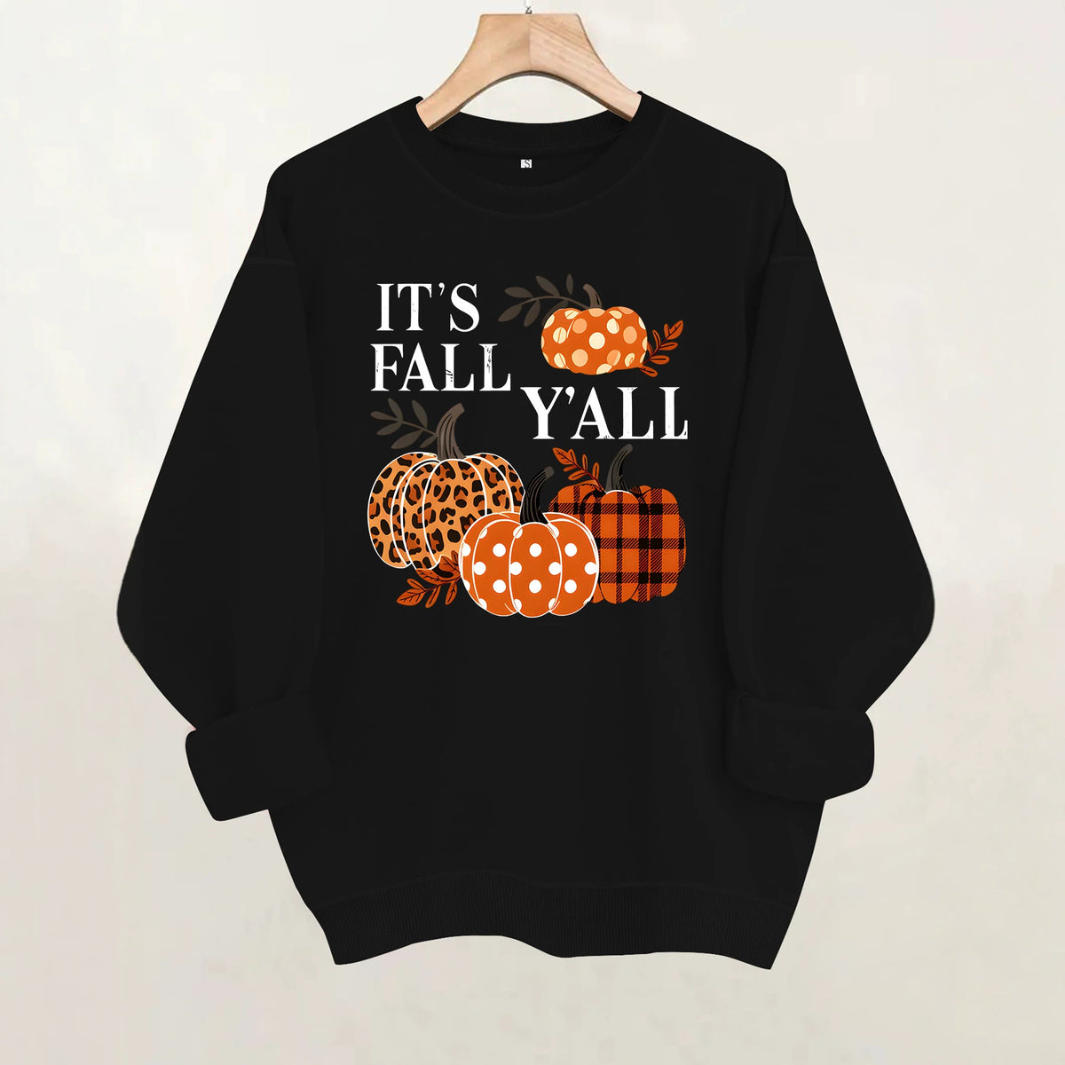 Fun Pumpkin Velvet Hoodie