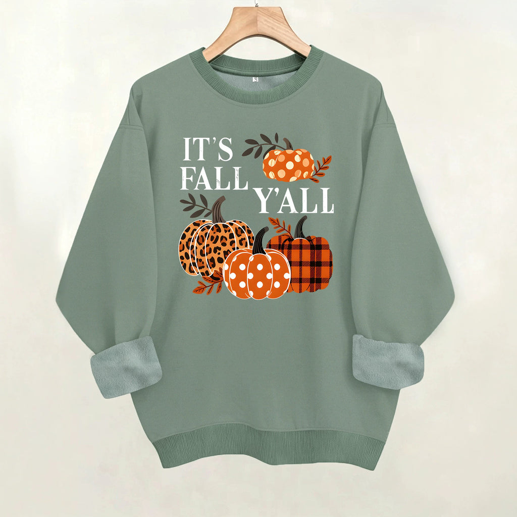 Fun Pumpkin Velvet Hoodie