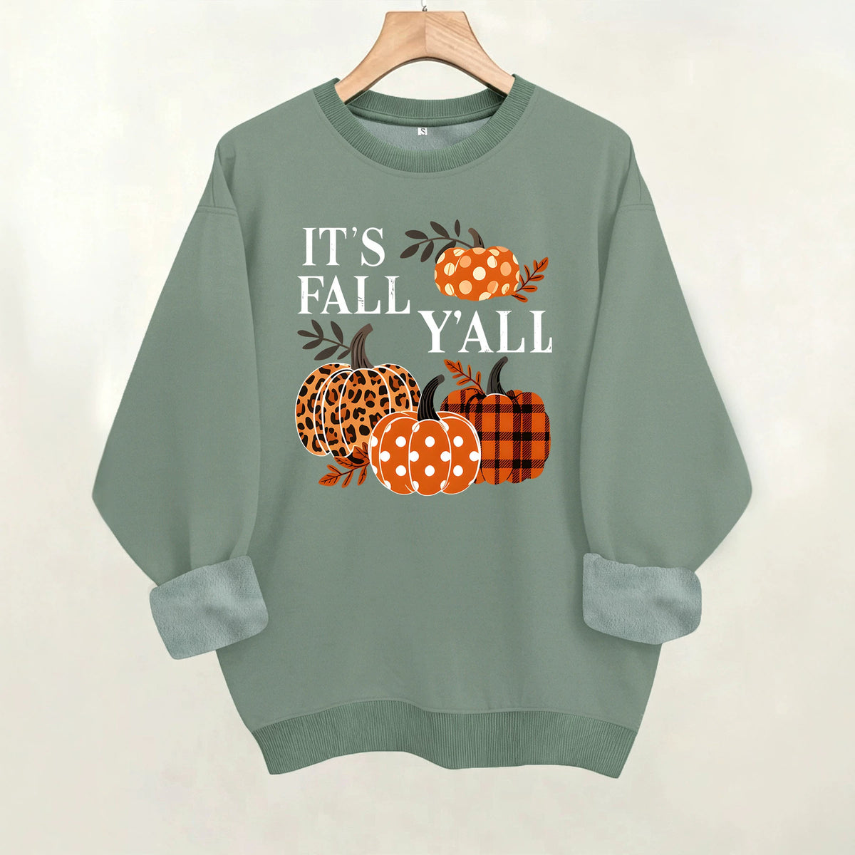 Fun Pumpkin Velvet Hoodie