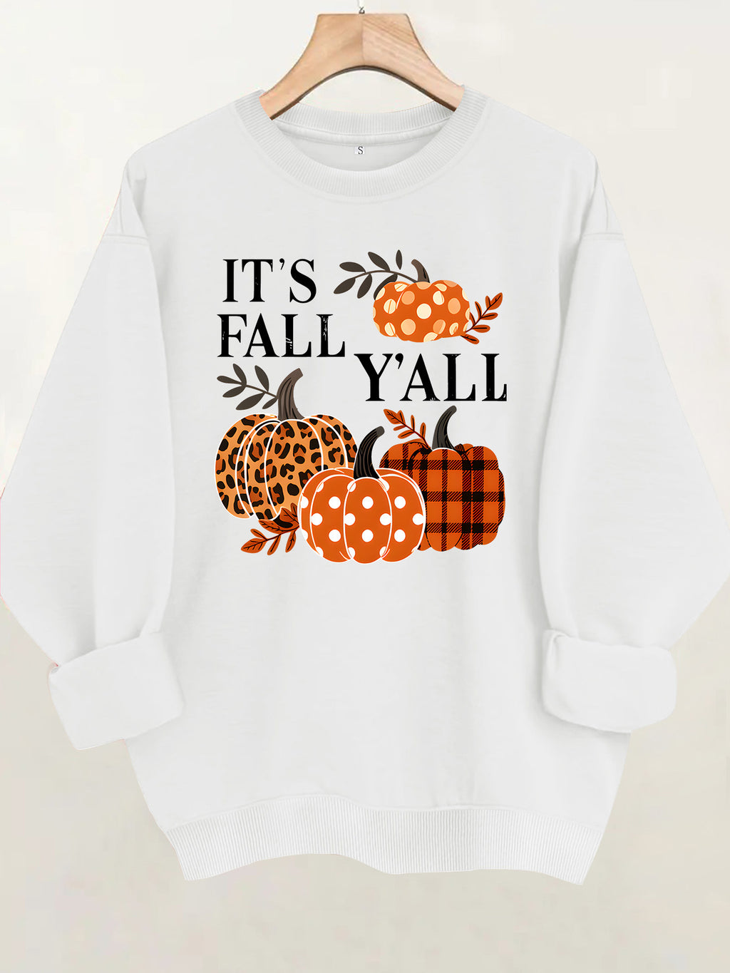 Fun Pumpkin Velvet Hoodie