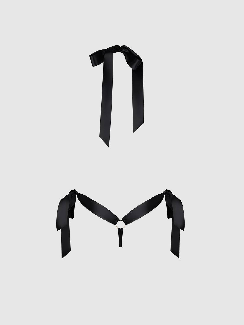 ADMIRE FEATHER TRIM & MESH PLUNGE TEDDY LINGERIE