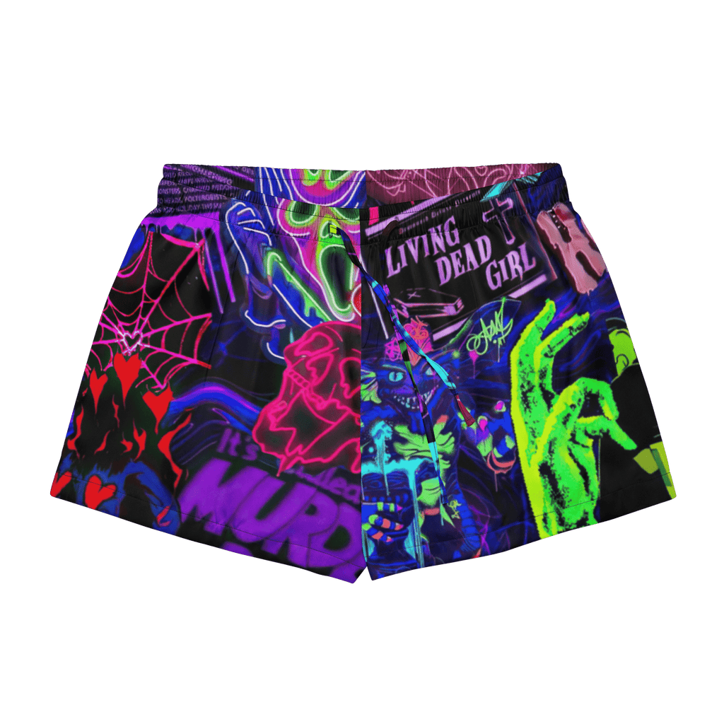 Freaky Frights Silky Pajama Shorts