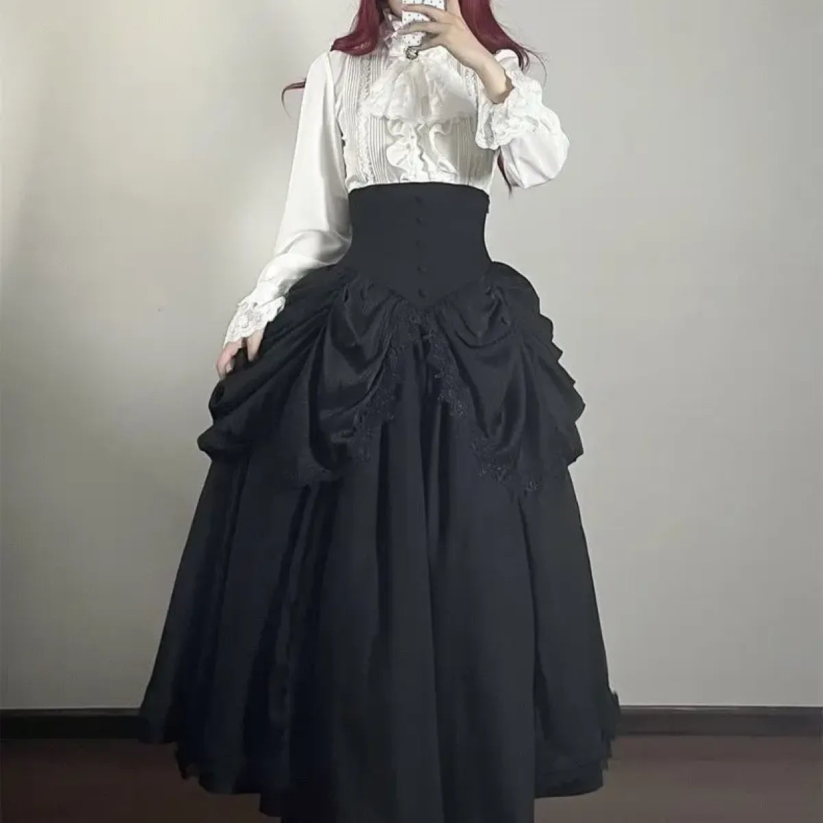 Harajuku Lolita Ruffle Sleeve Top