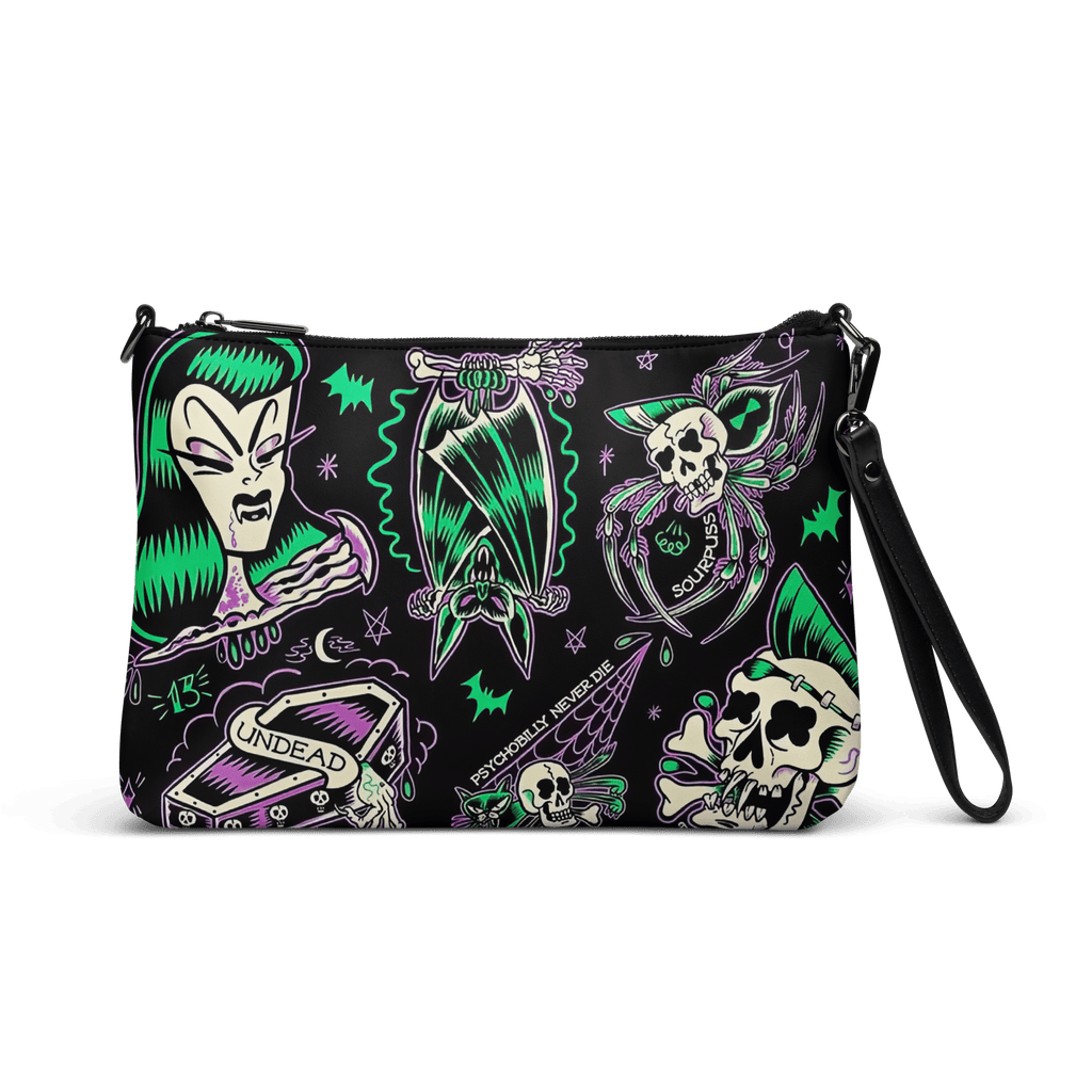 Psychobilly Blast Crossbody Bag