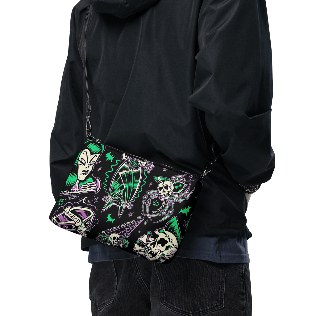 Psychobilly Blast Crossbody Bag