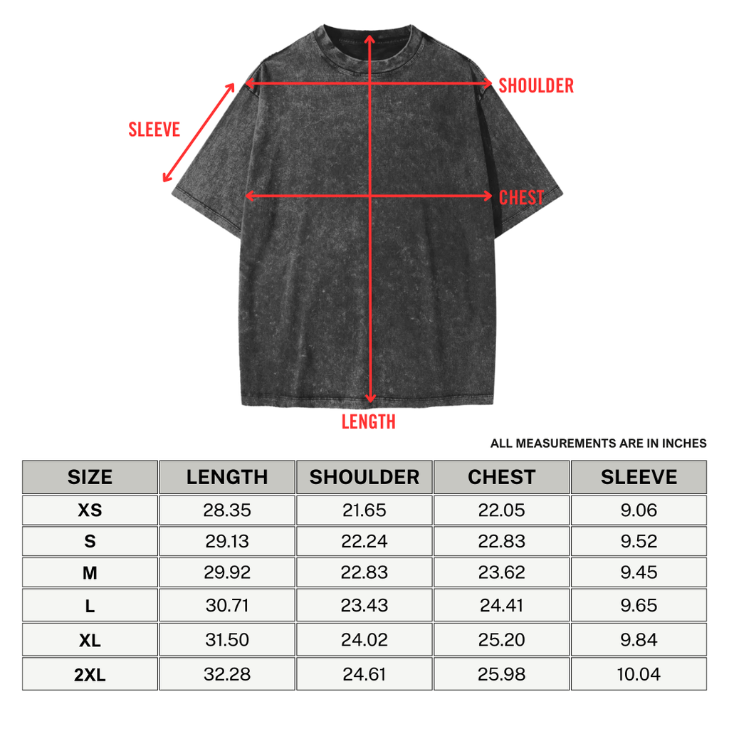 Punks Not Dead Acid Washed Oversized Tee
