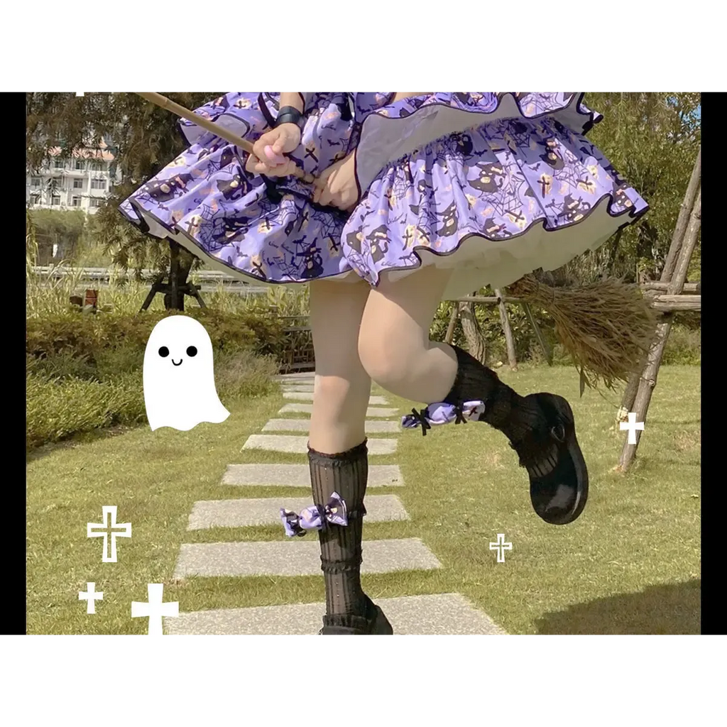 Sweet Lolita Bow Ruffle Gown