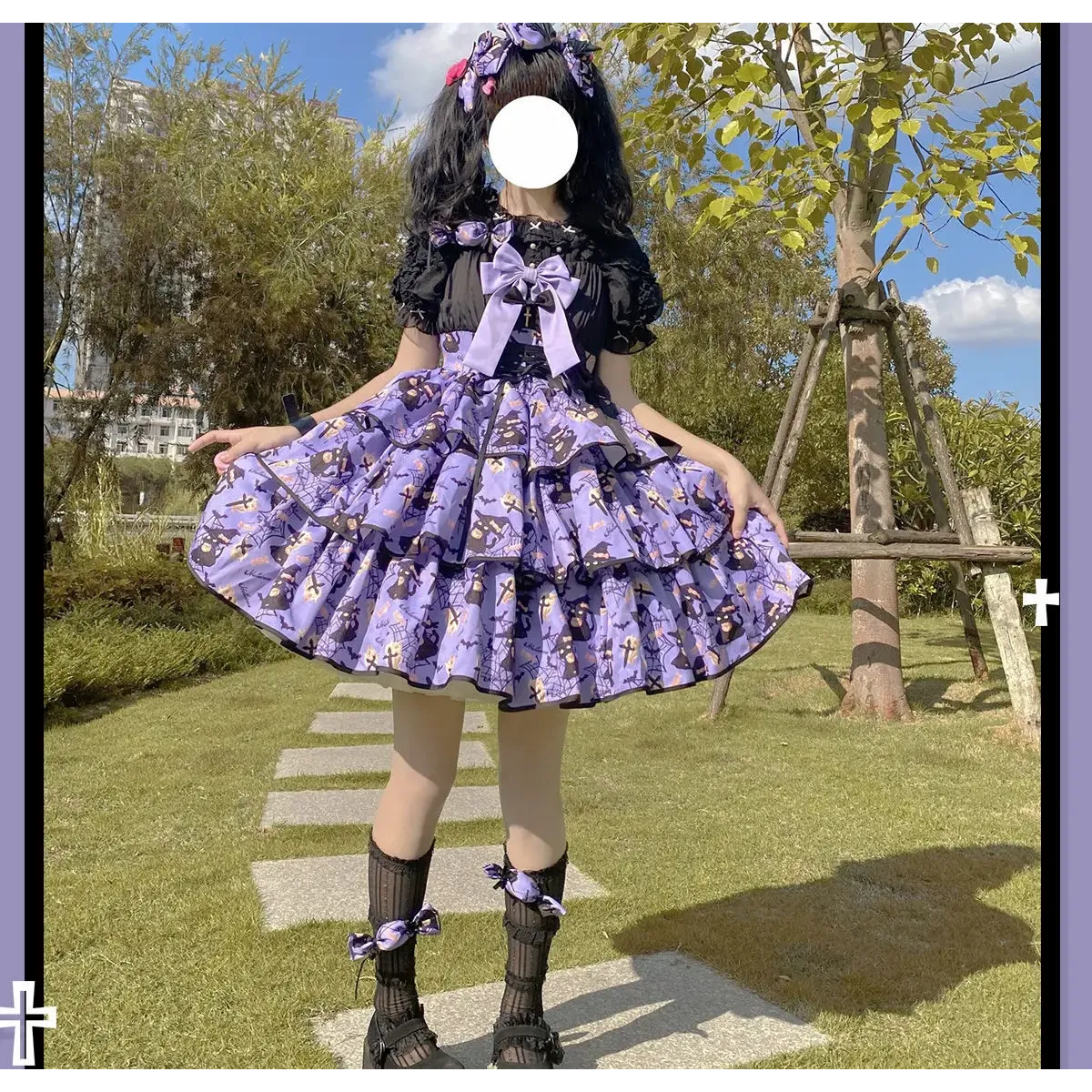 Sweet Lolita Bow Ruffle Gown