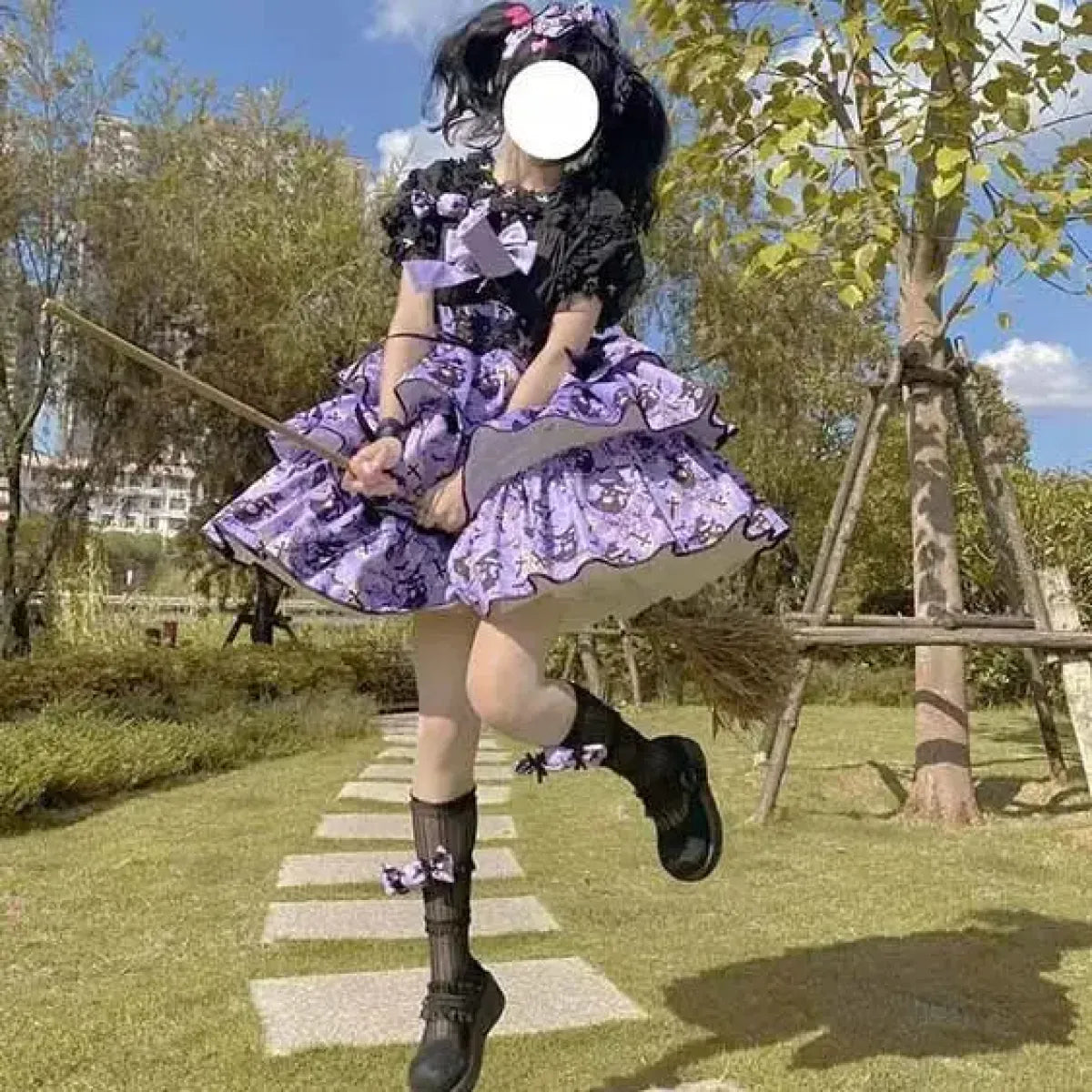 Sweet Lolita Bow Ruffle Gown