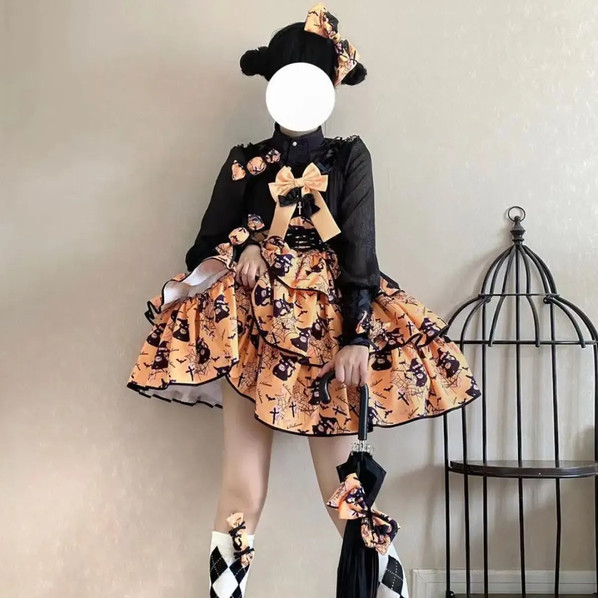 Sweet Lolita Bow Ruffle Gown