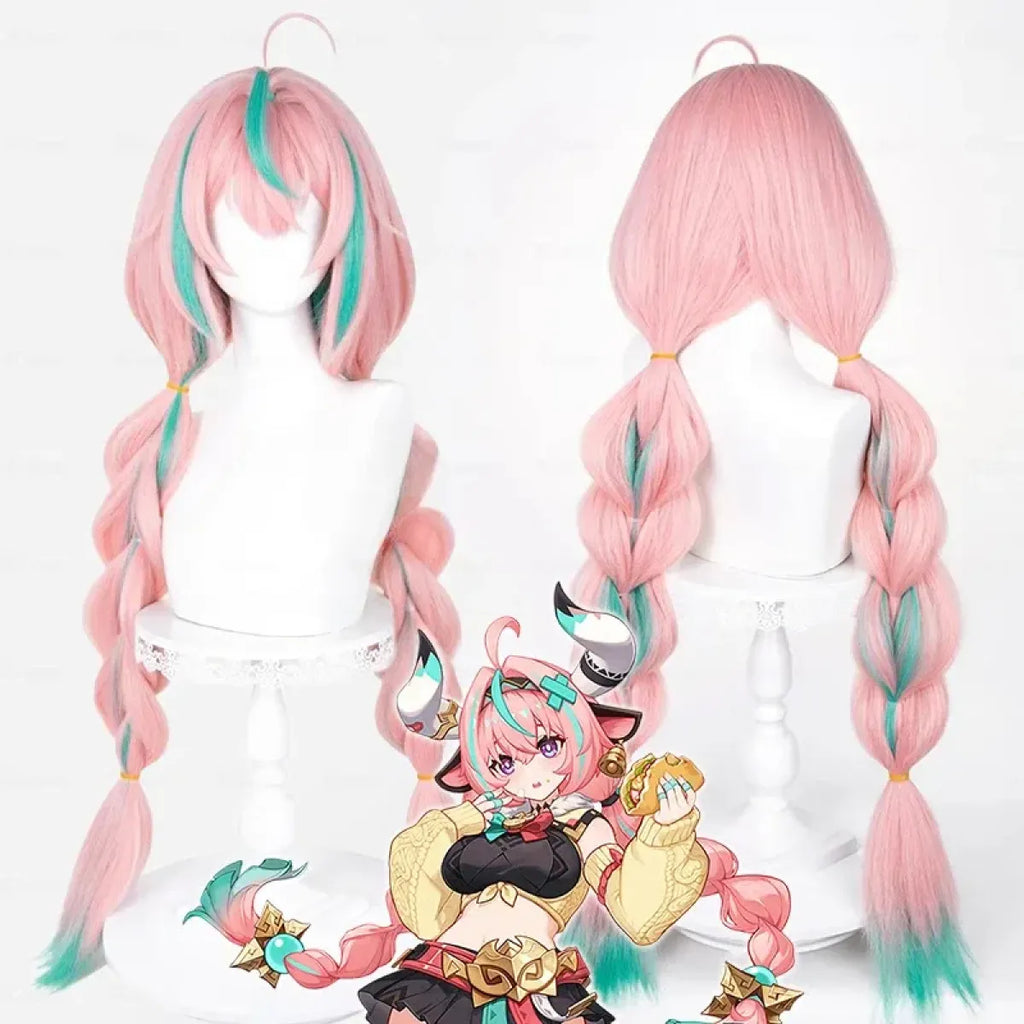 Varesa Cosplay Wig – Long Plaited Kawaii Fantasy Hair
